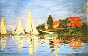 Claude Monet The Regatta at Argenteuil oil painting on canvas
